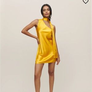Reformation Keagan Silk Dress